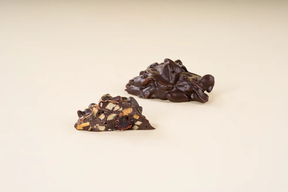 Almond & Blueberry Dark Rocher